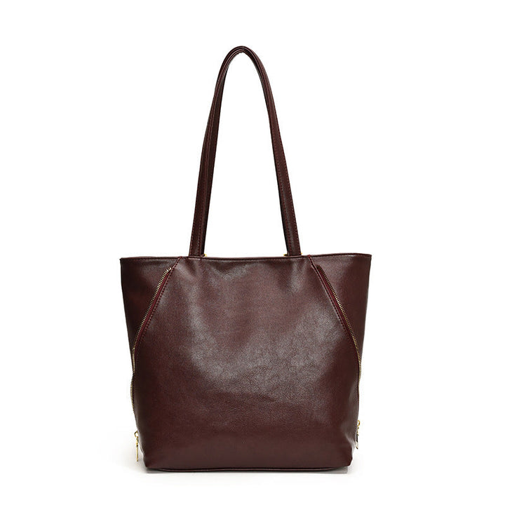 Elegant Faux Leather Tote Bag Kalsten