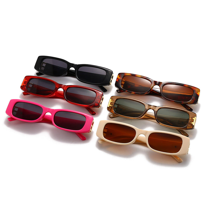 Ladies' fashionable sunglasses with luxurious gold-colored accent Kalsten