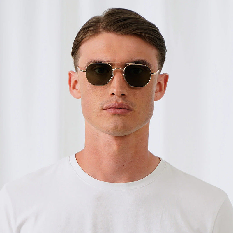 Men's Stylish Octagonal Sunglasses Kalsten