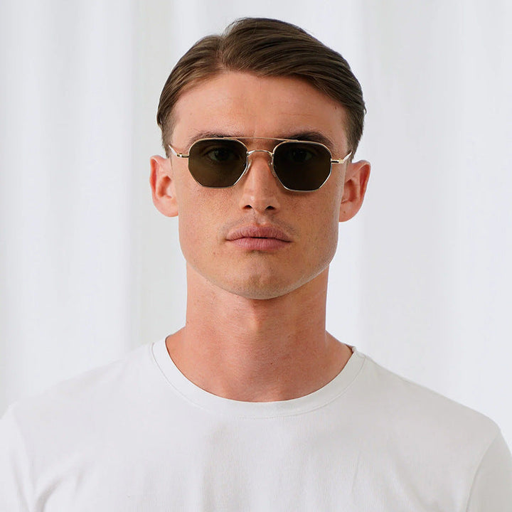 Men's Stylish Octagonal Sunglasses Kalsten
