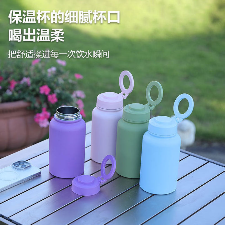 Unisex high-quality insulated drinking bottle with practical carrying handle Kalsten