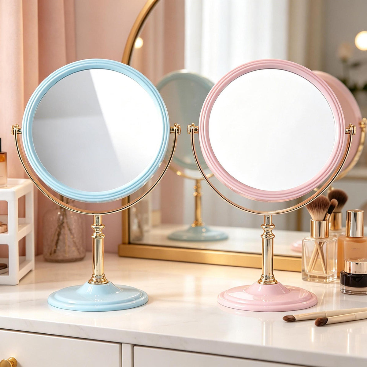 Elegant Adjustable Vanity Mirror