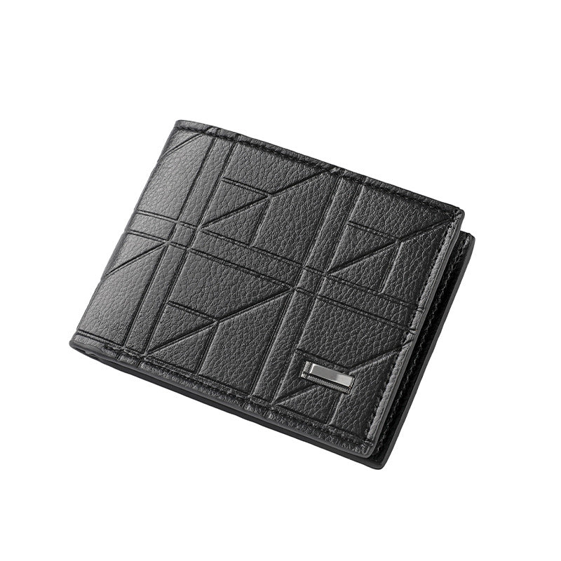 Textured Leather Passport Holder Kalsten