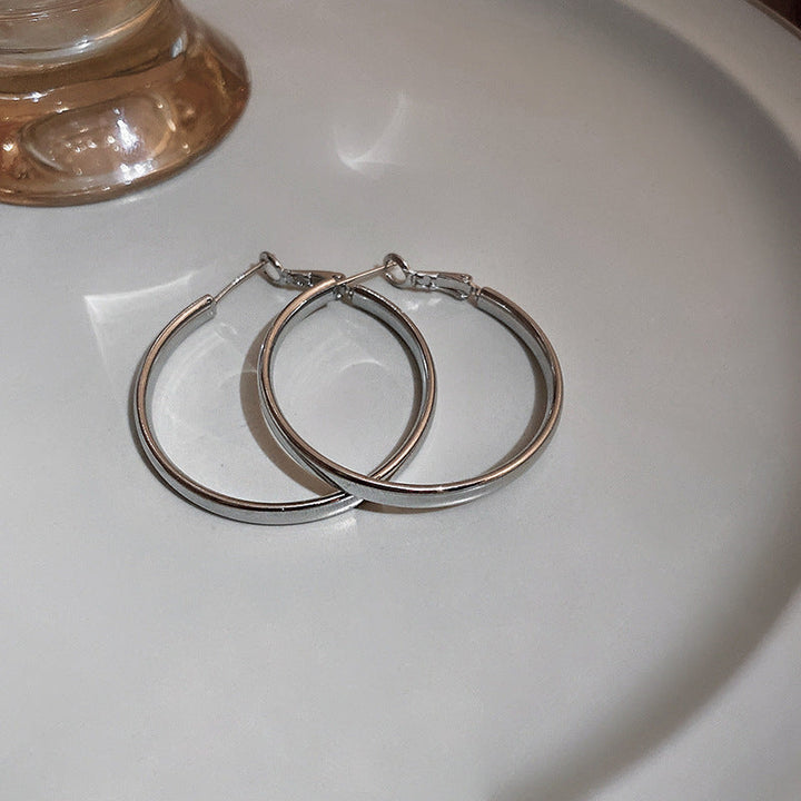 Elegant and Minimalistic Hoops Made of High-Quality Stainless Steel Kalsten