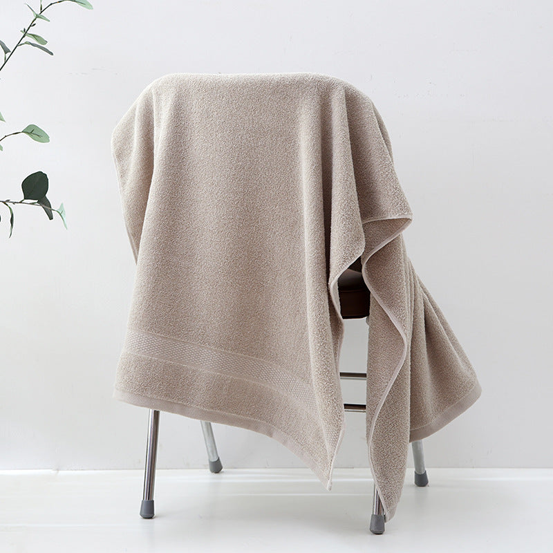Luxurious Terry Bath Towel With Stylish Border Kalsten