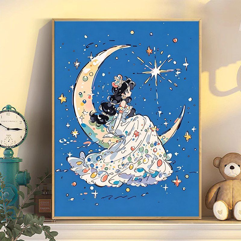 Celestial Fantasy Illustration Wall Art Kalsten
