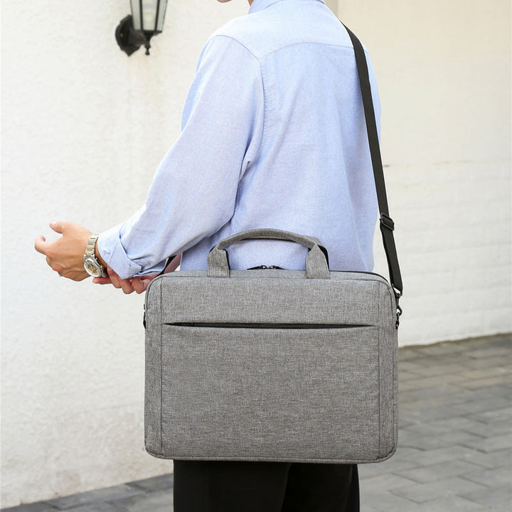 Laptop bag with secure zipper compartment and practical carrying options Kalsten