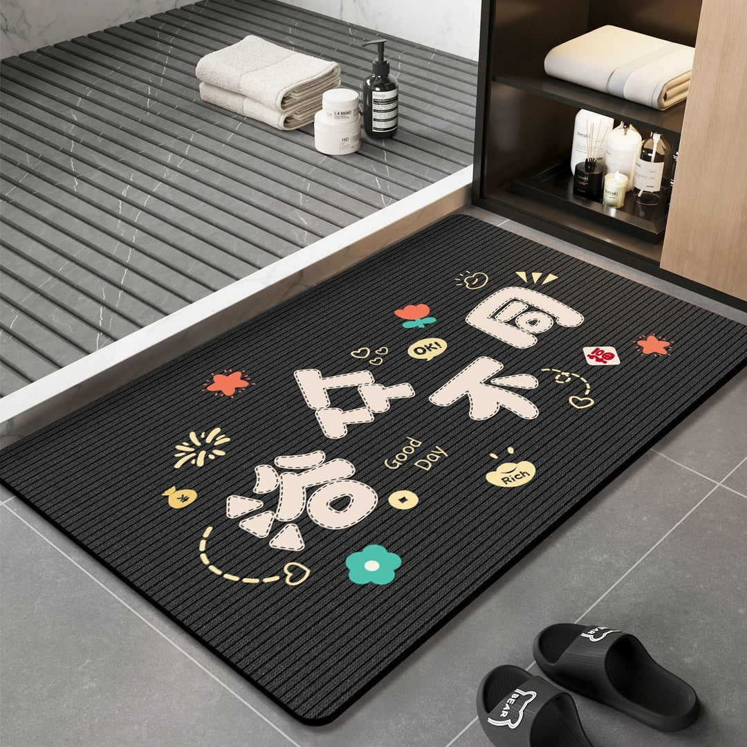 Inspirational Bathroom Rug