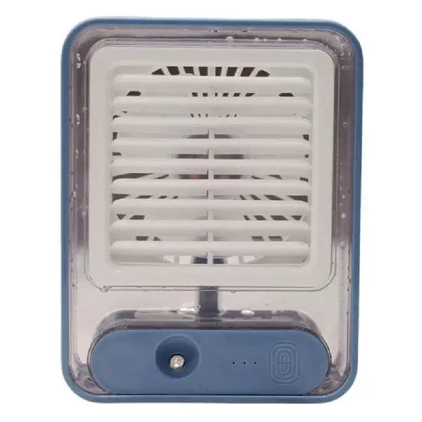 Unisex One Size Compact USB Microclimate Cooler and Whisper-Quiet Table Fan with Transparent Water Tank and Adjustable Louver Kalsten