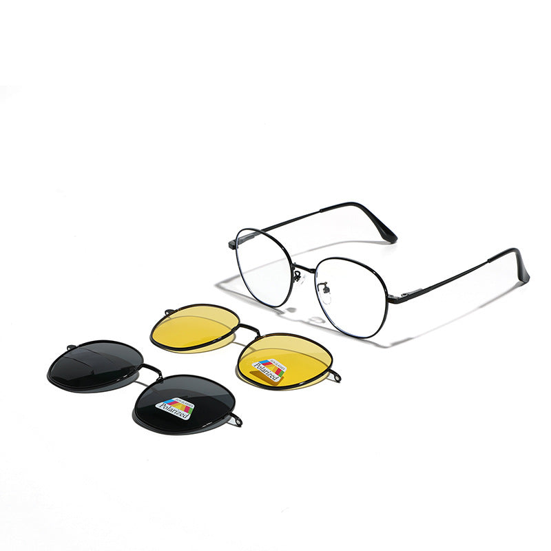 Women's fashionable glasses with interchangeable lenses Kalsten