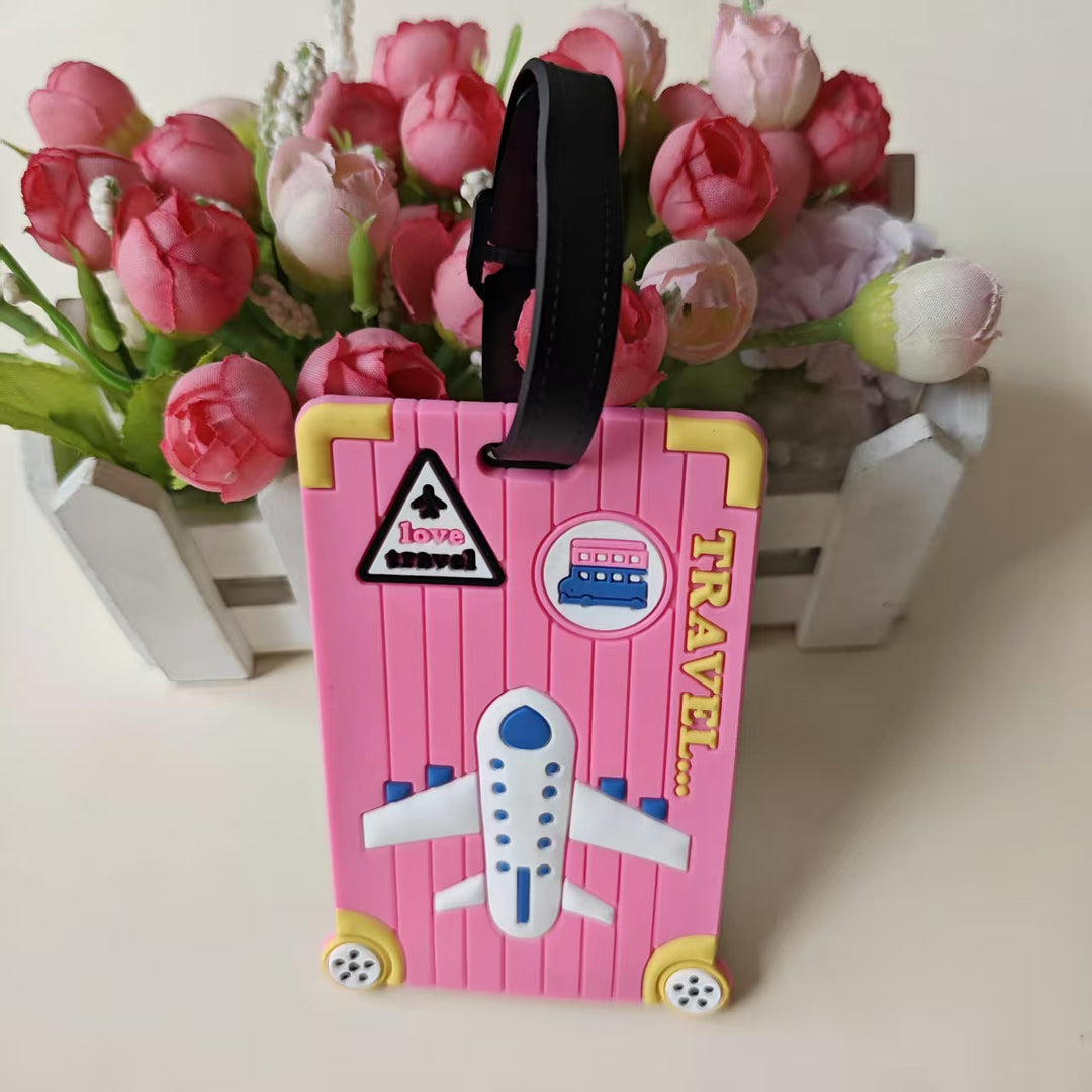 Unisex Travel-Themed Luggage Identifier Kalsten