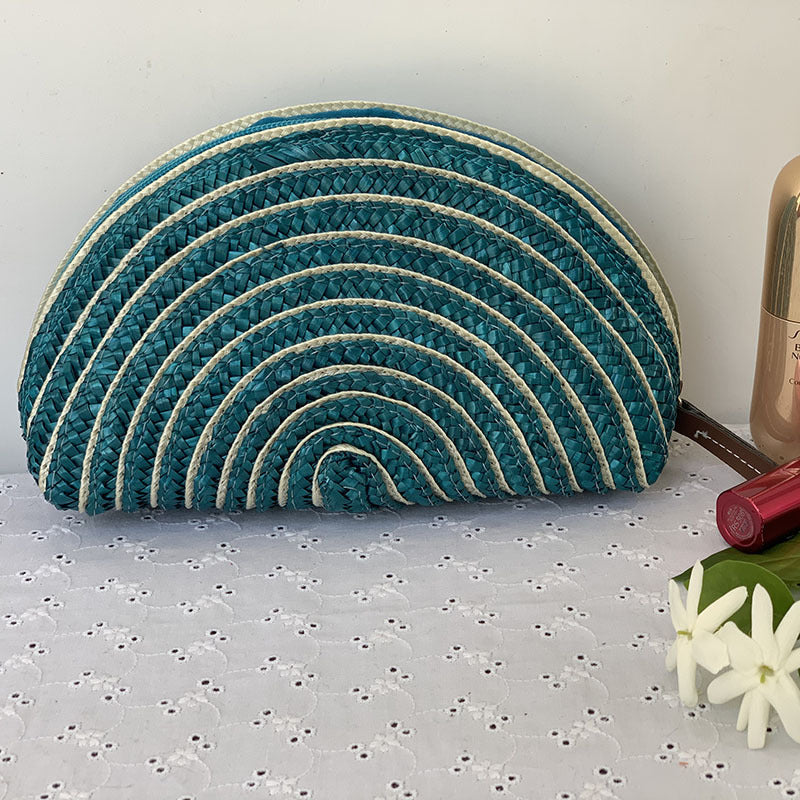 Cosmetic bag in elegant half-moon design Kalsten