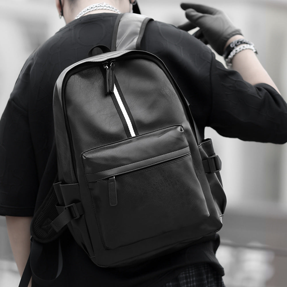 Stylish backpack with USB port Kalsten