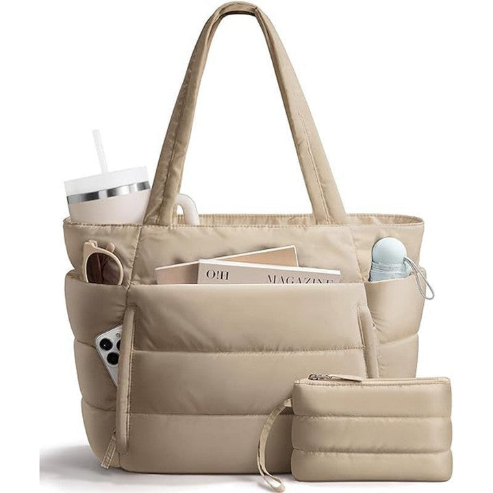 Outdoor-Suitable Carrying Bag with Insulated Interior Compartment Kalsten