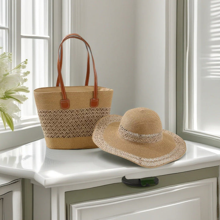 Beach bag and sun hat Kalsten