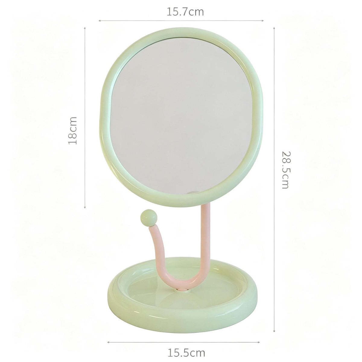 Adjustable Standing Vanity Mirror