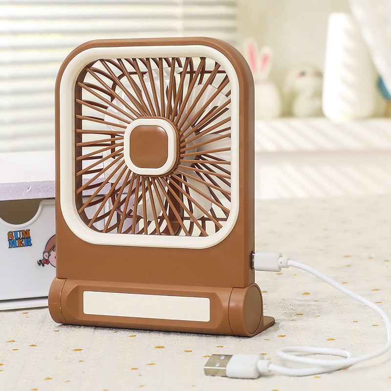 Ladies Portable Table Fan with Cat Design Kalsten