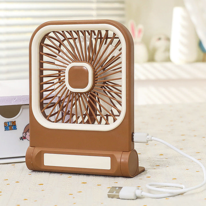 Ladies Portable Table Fan with Cat Design Kalsten