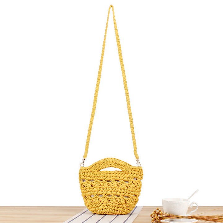Hand-knotted shoulder bag Kalsten