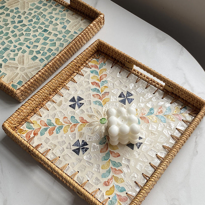 Women's decorative mosaic serving platter set Kalsten