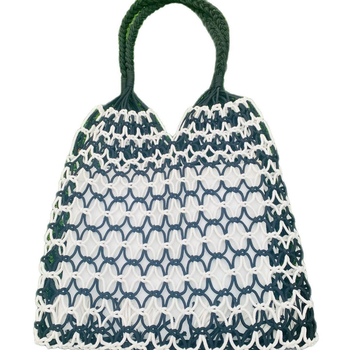 Handcrafted mesh tote bag made of tear-resistant material Kalsten