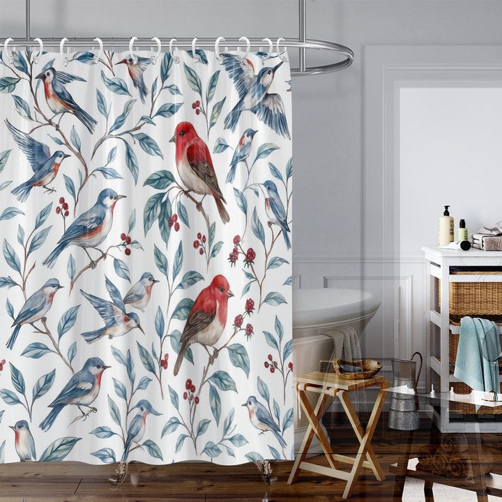 Coastal Marine-Inspired Shower Curtain Kalsten