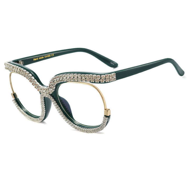 Ladies Glamorous Designer Sunglasses with Sparkling Frame Kalsten