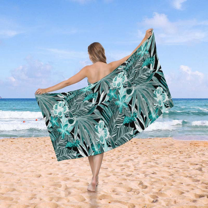 Beach towel in creative wave pattern Kalsten