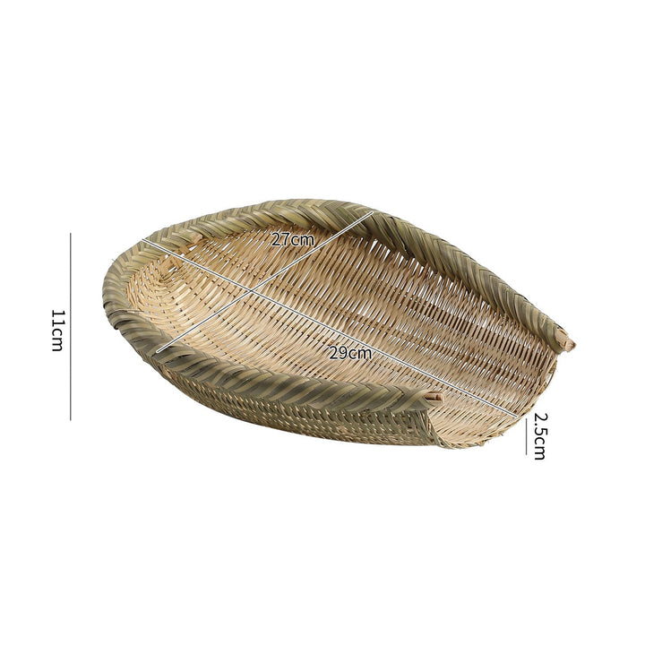 Oval Handwoven Storage Basket Kalsten