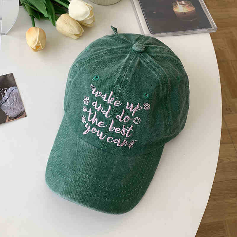 Women's Motivational Embroidered Cap Kalsten