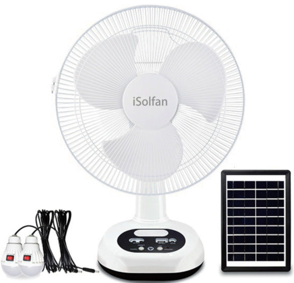 Women's Solar-Powered Fan Kalsten