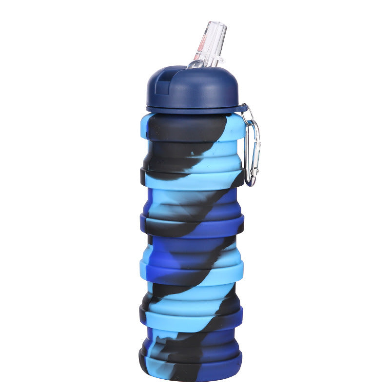 Women collapsible silicone water bottle Kalsten