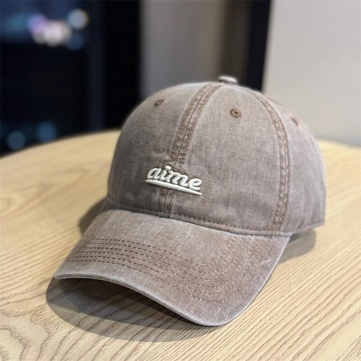 Women's Casual Vintage-Inspired Cotton Baseball Cap Kalsten