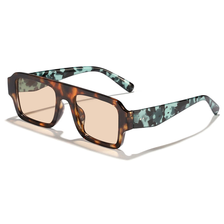 Women's modern square sunglasses with sturdy plastic frame Kalsten