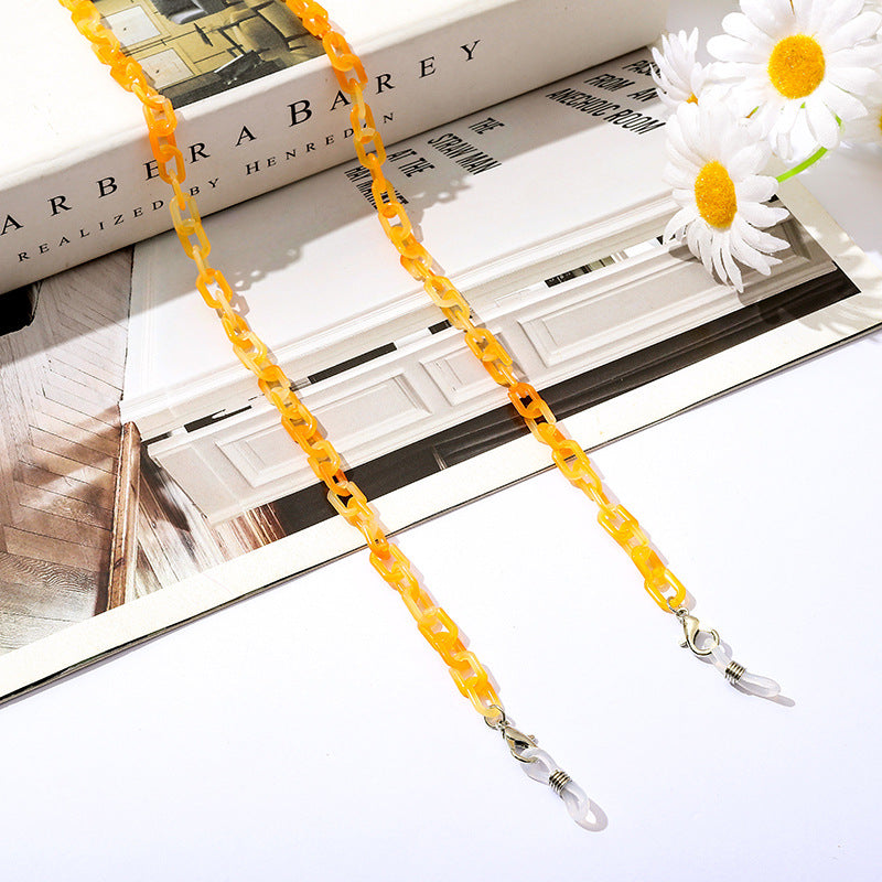 Fashionable necklace with clip clasp Kalsten
