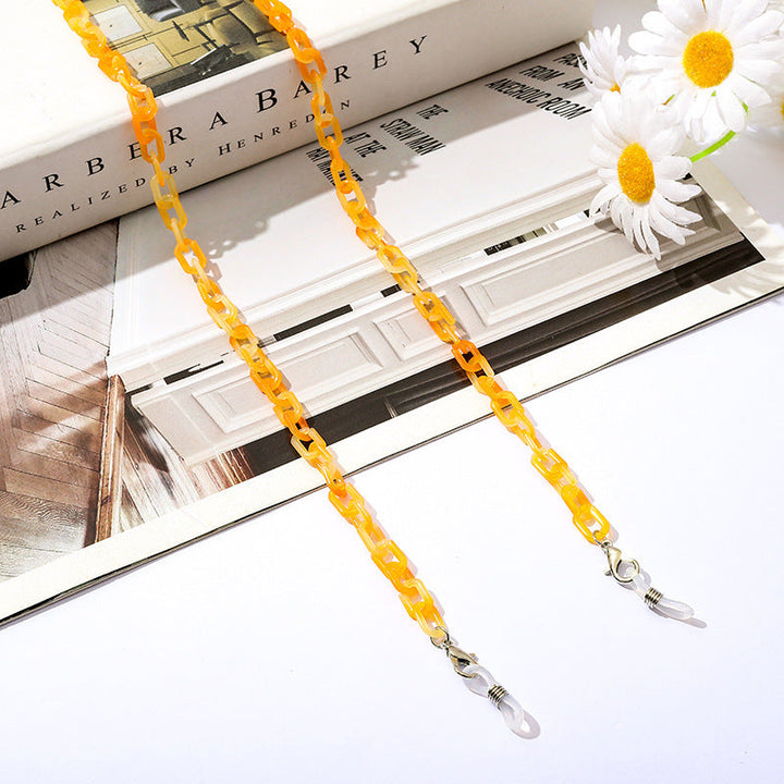 Fashionable necklace with clip clasp Kalsten