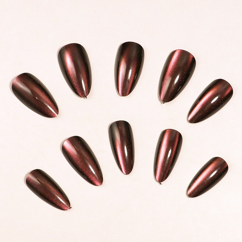 Gradient Stiletto Press-On Nail Set Kalsten