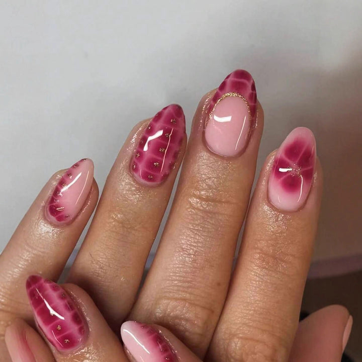 Artistic Press-On Nail Set Kalsten