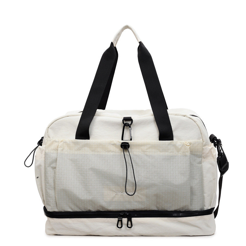 Spacious Fitness Bag With Removable Shoulder Straps Kalsten