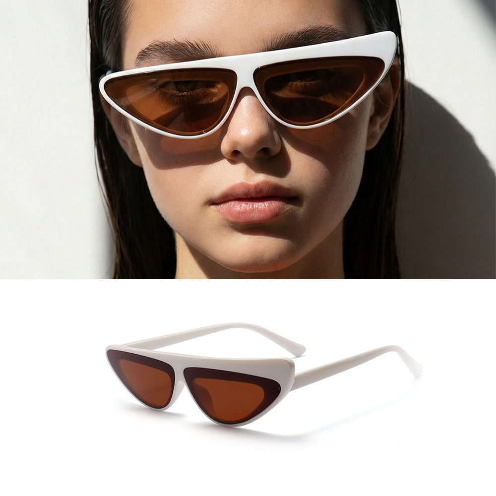 Women Cat-Eye Sunglasses with trendy asymmetrical design Kalsten