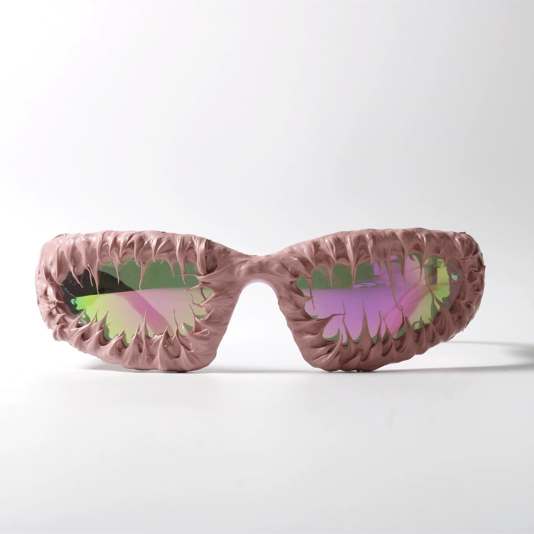 Women's creative design sunglasses with unique structured frame Kalsten