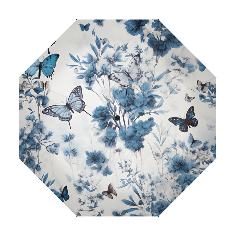 Ladies elegant umbrella with floral design Kalsten