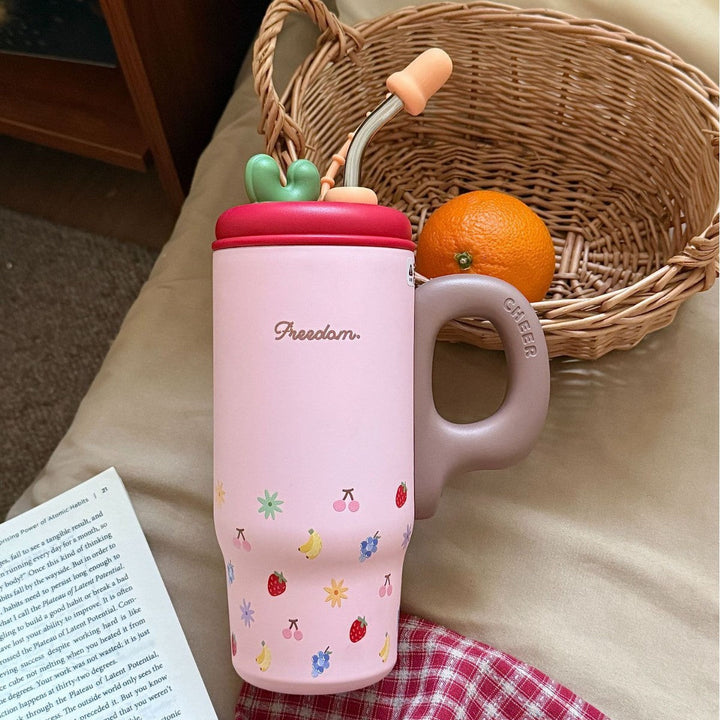 Women's drinking container with cheerful cat design Kalsten