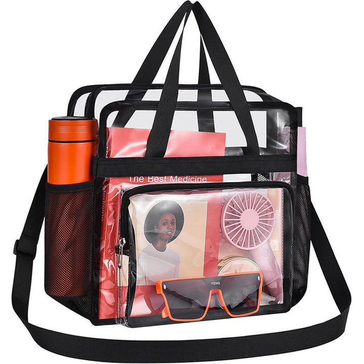 Transparent and Spacious Tote Bag Kalsten