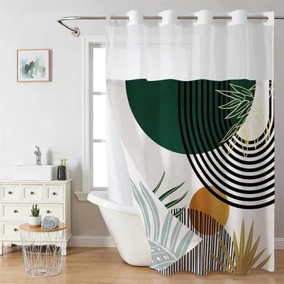Artistic Floral Shower Curtain Kalsten