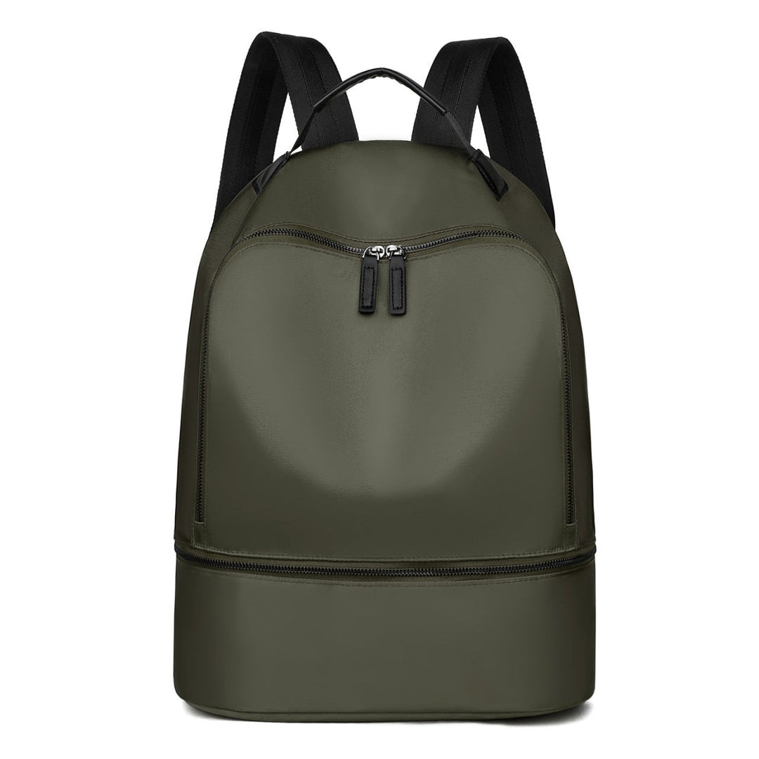 Sleek Minimalist Zip-Top Backpack