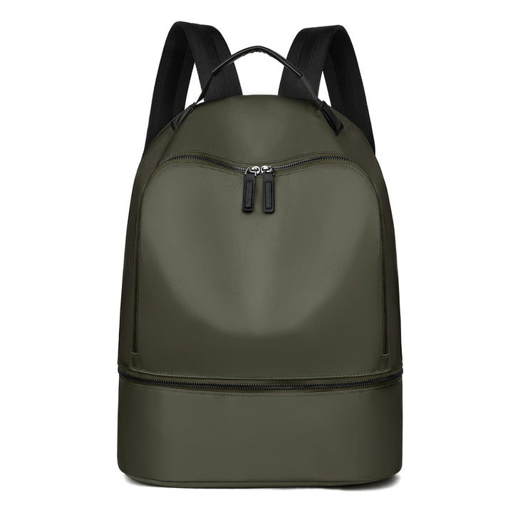Sleek Minimalist Zip-Top Backpack