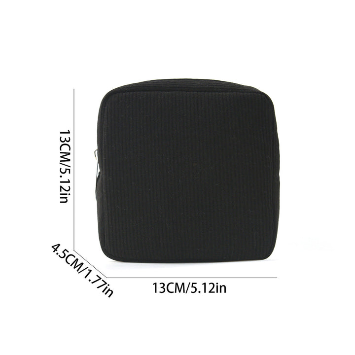 Cosmetic storage bag with structured surface Kalsten