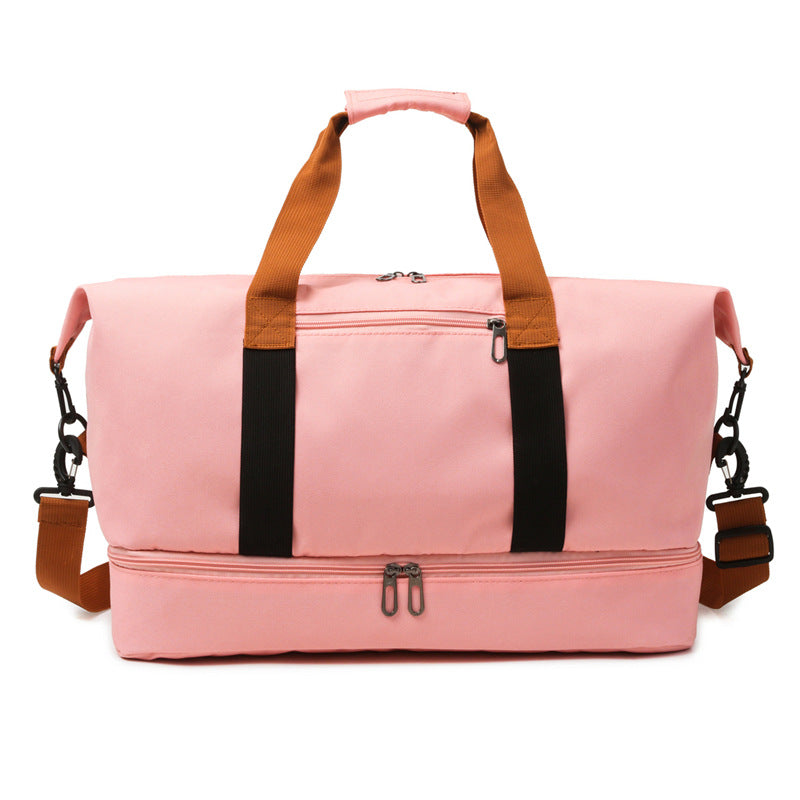 Sporty Travel Bag with Multifunctional Compartments Kalsten