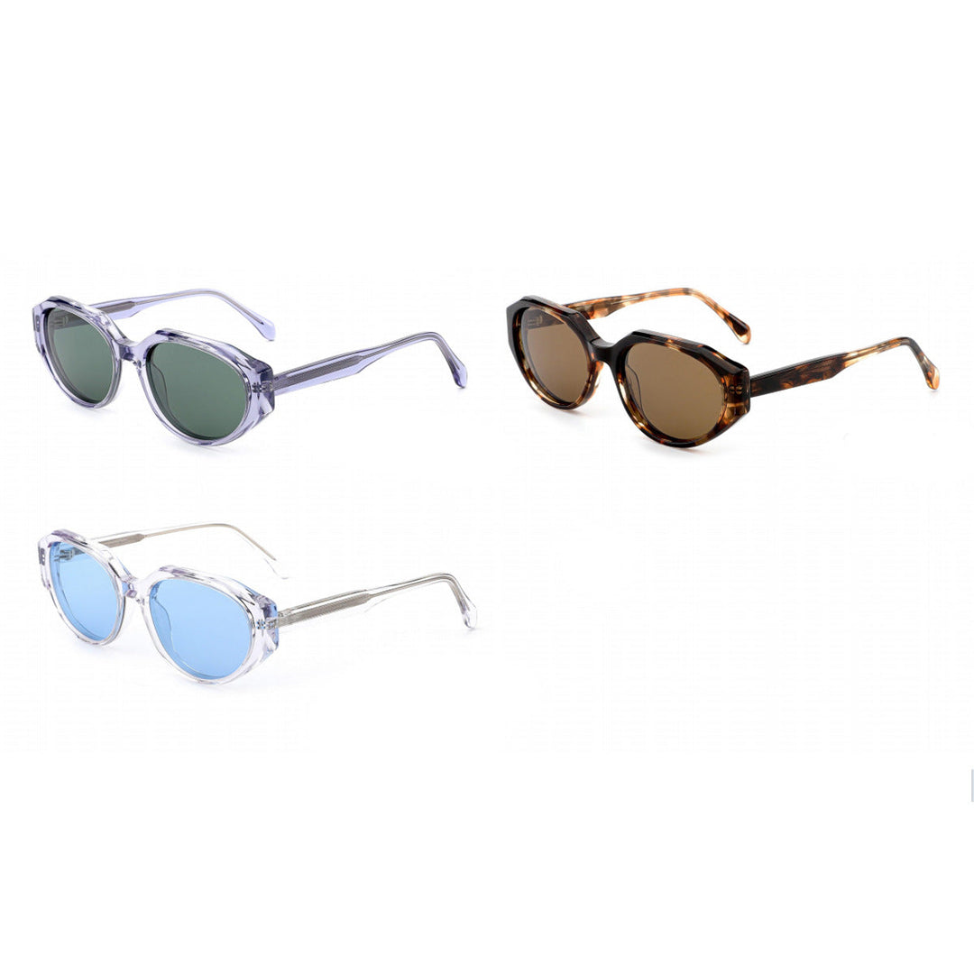 Women's sunglasses in a modern, transparent design with advanced Kalsten lenses